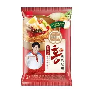 오티삼립냉장 하이면 안동식 홍비빔냉면 2인분 422g 10개