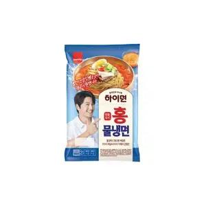오티삼립냉장 2인 하이면 안동식 홍물냉면 900g 10개