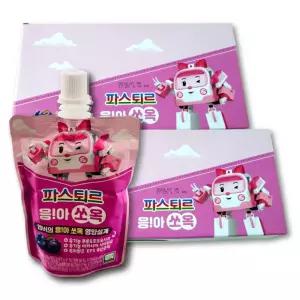 파스퇴르 로보카폴리 음료 응 아 쏘옥, 80ml, 20개