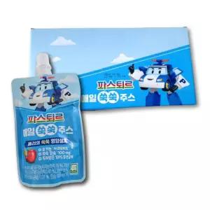 파스퇴르 로보카폴리 음료 매일 쑥쑥, 80ml, 10개