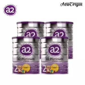 뉴오리진 A2 플래티넘 아기 분유 2단계 a2분유 900g 4캔 GST