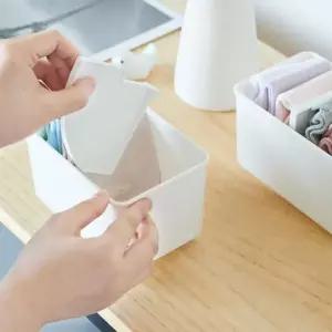 [하프클럽/]정리함 수납 서랍 속옷 양말 분리 칸 스몰 2개
