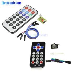 1세트 적외선 원격 제어 모듈 무선 IR 수신기 DIY 키트 HX1838 Arduino호환 Raspberry pi호환 diy 용 스마