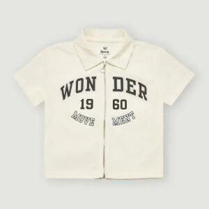 [행텐주니어]여아 수피마 카라 집업 티셔츠-SE144701DW11804