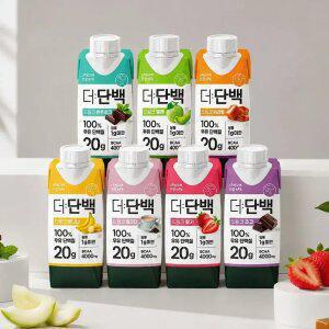 [18+18] 빙그레 더단백 드링크 8종 18팩 2박스 골라담기