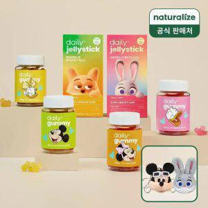 [내일도착]디즈니 비타민 꾸미 /젤리스틱 6종 선택 (멀티/비타민C/유산균/애사비 외)