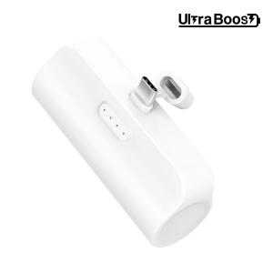 울트라부스트 도킹형 C타입 원통형 배터리 5000mAh (CREBATCL)