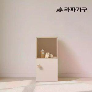 라자가구 베니 E0 키즈 키작은 2단 수납장 기본형 베이비장 유아 어린이 교구장