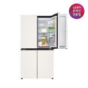 [혜택가 205만대]LG 디오스 오브제컬렉션 매직스페이스 T875MEE111 870L1등급 4도어 냉