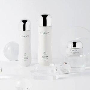 코리아나 발효 화이트닝 3종 세트(토너 150ml + 에멀전 150ml + 크림 50ml) + 쇼핑백