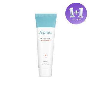 [1+1][어퓨] 마데카소사이드 테트라좀 시카 크림 (대용량) 120ml