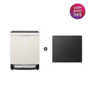 LG 디오스 오브제컬렉션 식기세척기 + LG 디오스 인덕션 (DUE6BGL1E + BEI3ASB2OE / 6