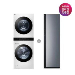 [혜택가 386만] LG 트롬 오브제컬렉션 워시타워 + LG 스타일러 (W2421WAMR + SC5GMR52