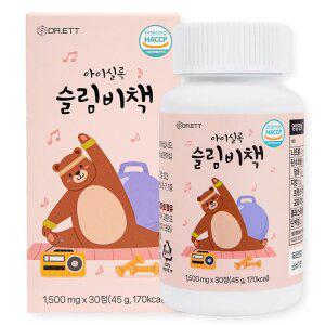 아이실록 슬림비책 어린이 유아 키즈 차전자피 귀리 유산균 홀쭉 브로멜라인