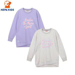 NEPA KIDS 네파키즈 여아 파스치오 롱 맨투맨 티셔츠 KG65305