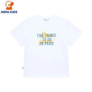 NEPA KIDS 네파키즈 공용  투두 인 파리티셔츠 KKD5326