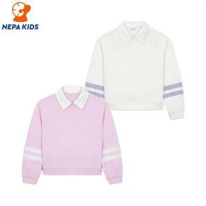 NEPA KIDS 네파키즈 여아 프랄린 여아 맨투맨 KK25305