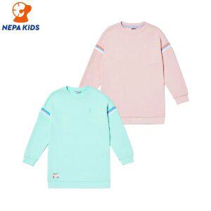 NEPA KIDS 네파키즈 여아 롱 루즈 맨투맨 KH25302