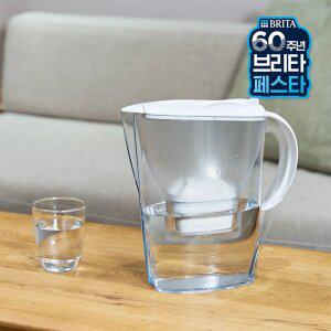 [시크릿코드] 브리타 정수기 마렐라 2.4L 화이트+기본필터 1입