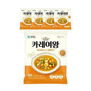 [Tday] 청정원 카레여왕 망고바나나분말 108g, 5개