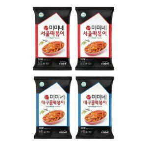 미미네 서울떡볶이 2봉 + 대구떡볶이 2봉 (8인분)