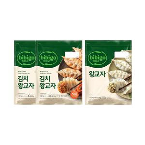 CJ 비비고 김치왕교자 1.05kg, 2개 + 왕교자 1.05kg, 1개