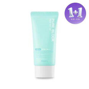 [1+1][어퓨] 퓨어 블록 아쿠아 선 젤 50ml