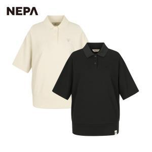 네파 여성 그린마인드 반팔 폴로 티셔츠 (루즈핏) 7J45260