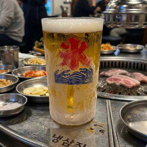 혼술잔 맥주잔 소맥 냉동 아이스컵 샷잔 홈포차 하이볼 얼음 특이한 예쁜 4개 세트