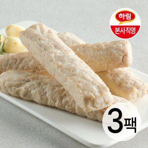 하림이닭 닭가슴살 리얼바 갈릭 80g 3팩