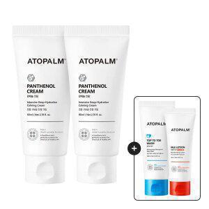 아토팜 판테놀 크림 80mlx2개+[증정]MLE로션60ml+탑투토워시100ml