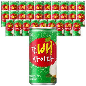 [해태음료] 갈배 사이다 210ml, 30개