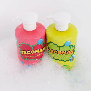 예꼬맘 어린이 올인원 샴푸 바디워시 겸용 1000ml 1개+1개