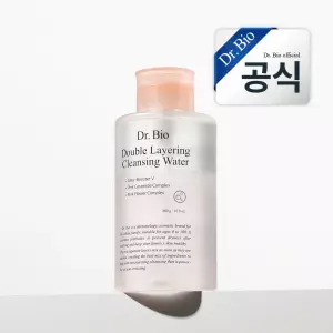 닥터바이오 더블 레이어링 클렌징 워터 480g / 민감성 피부 온가족 신생아 임산부 아기