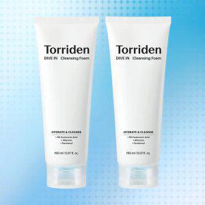 [SET] 토리든 다이브인 저분자 히알루론산 클렌징 폼 150ml X 2개