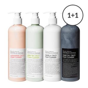 [1+1골라담기] 대용량 크레이지 폼클렌징 500ml 골라담기 (4종택2)