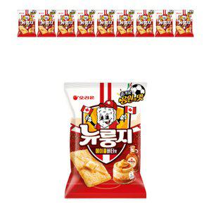 오리온 뉴룽지 메이플버터맛 70g, 10개