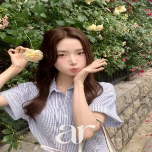 (MADE/쿨원단/구김비침) 티니 시어서커 스트라이프 셔츠 미니 원피스 op15753