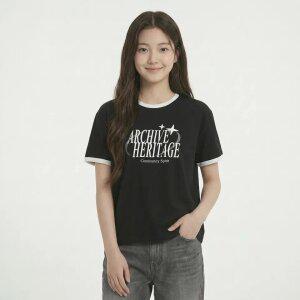 행텐틴즈 여아 링거 그래픽 반팔 티셔츠_100(14570-131-406-31)