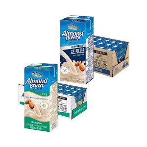 아몬드브리즈 오리지널 190ml, 24개 + 아몬드브리즈 프로틴 190ml, 24개