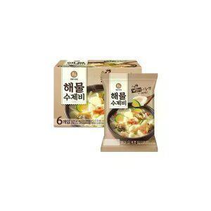 이가자연면 해물수제비 6개입 BOX