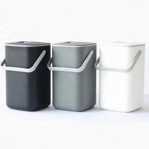 국산 음식물쓰레기통 분리형 손잡이 냄새차단 5L 쓰레기통
