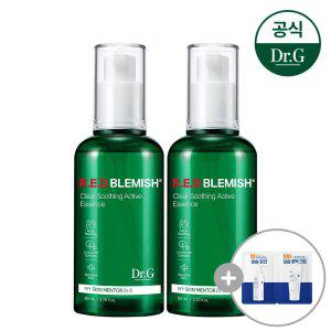 닥터지 레드 블레미쉬 클리어 수딩 액티브 에센스 80ml 2개 + 배리어D 2열 샤쉐