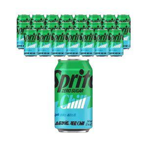 [코카콜라] 스프라이트 제로 Chill 350ml, 24개