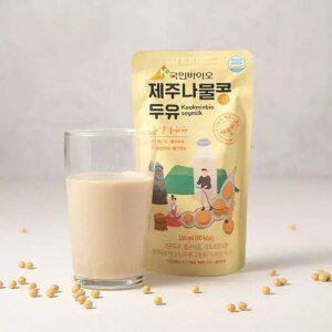 국민바이오 무가당 제주나물콩두유 180ml 40팩 + 밀포유 오리지널 1팩