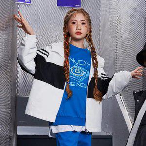 [오션스카이] [2color] 여아 후드 점퍼