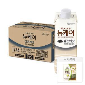 뉴케어 고소한검은깨 200ml, 24입, 1개 + 증정(위(we)편한영양죽 40g, 1개)