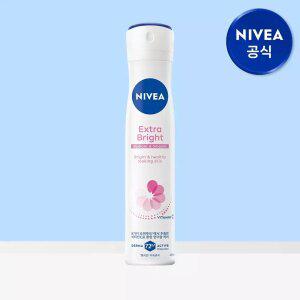 니베아 데오드란트 스프레이 엑스트라 브라이트 200ml 1개