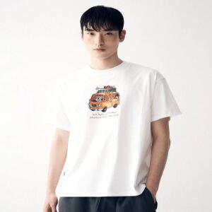 [BUCKET] BCKT FAMILY CAMPER VAN T-SHIRT [WHITE]