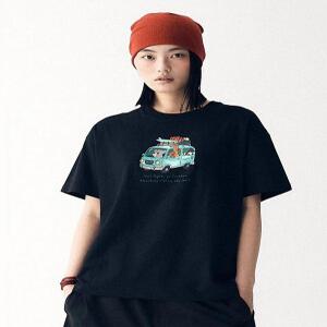 [BUCKET] BCKT FAMILY CAMPER VAN T-SHIRT [BLACK]